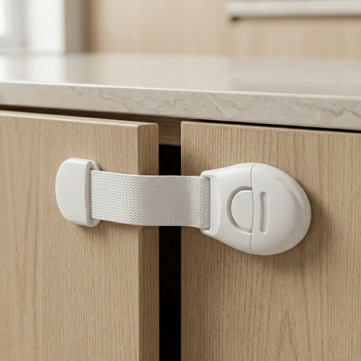 6pcs White Child Safety Locks