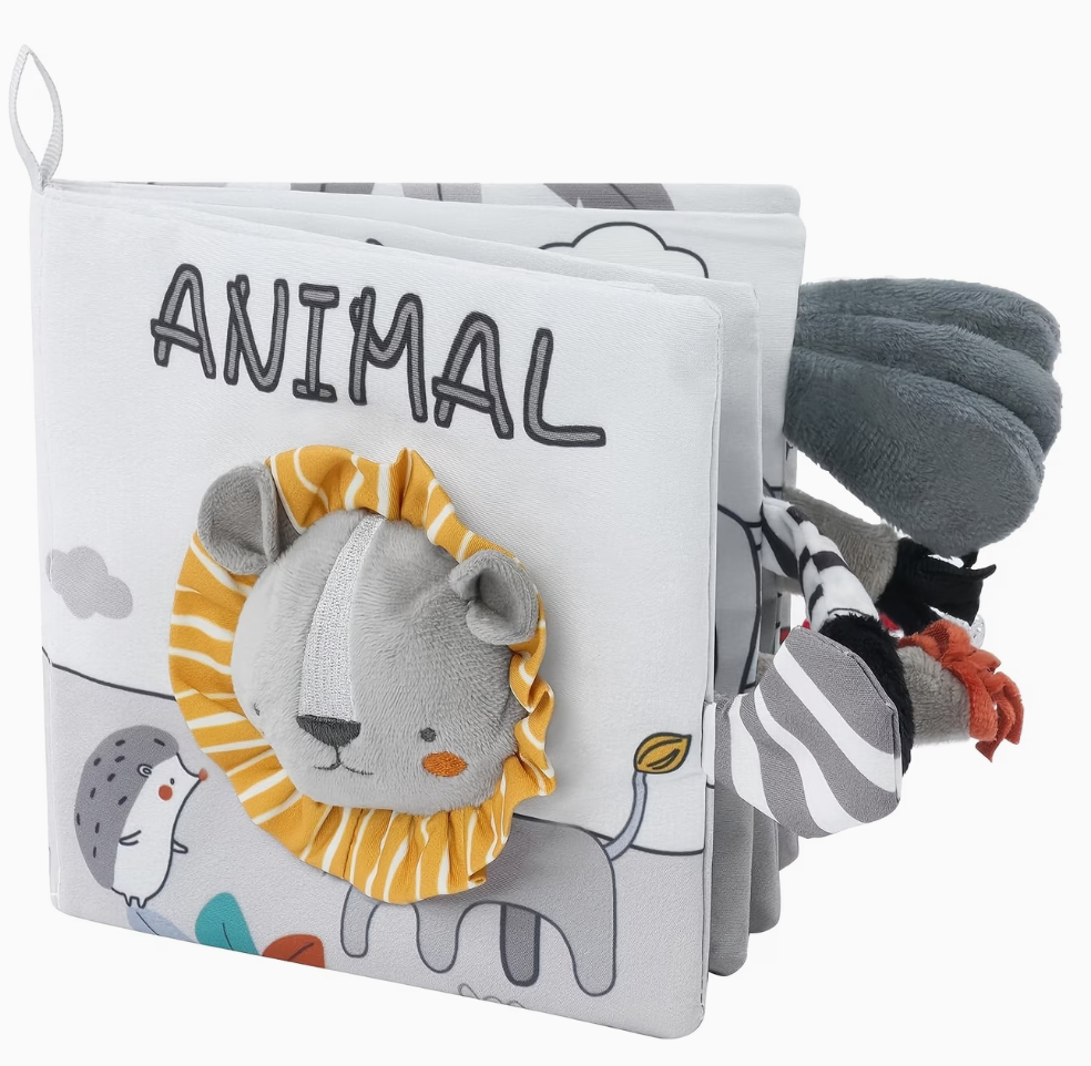 3D High-Contrast Baby Book