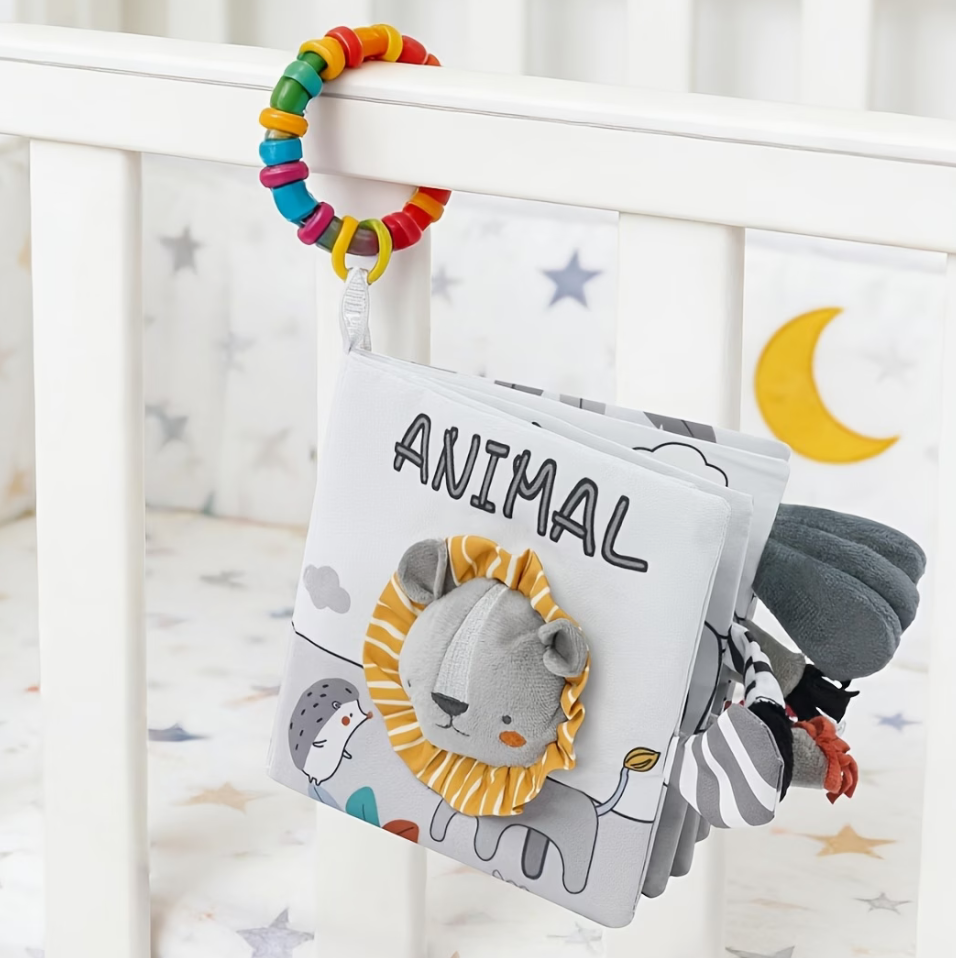3D High-Contrast Baby Book